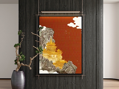 New Chinese Decorative Painting model