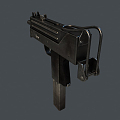 Modern guns. 3d model