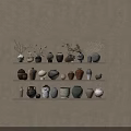 Decorative Ceramic Vessels With Various Designs Shapes And Colors Displayed On Shelves