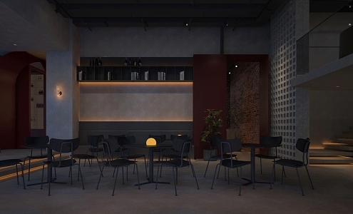 The Modern Bar 3d model