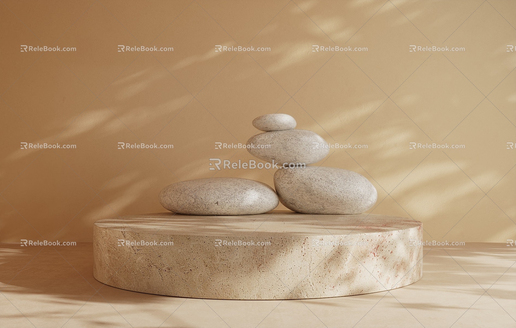 Still Life Display Stand E-commerce Products Booth E-commerce Meichen 3d model