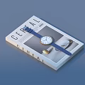 Everyday Living Products With Cereal Magazine Watch And Shell Decor Pieces