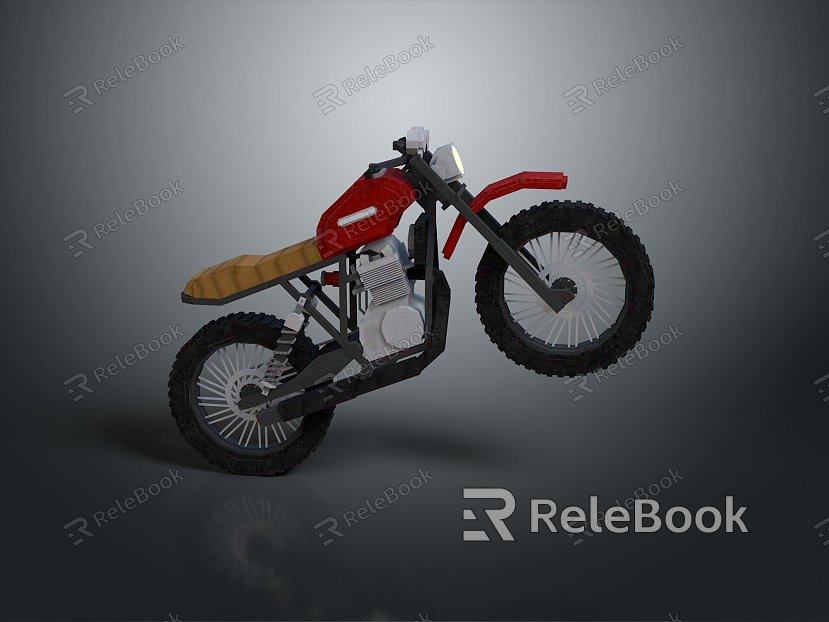 Motorcycle Two-wheeled Motorcycle Cross-country Motorcycle Road Race Motorcycle Motor Vehicle Transport model