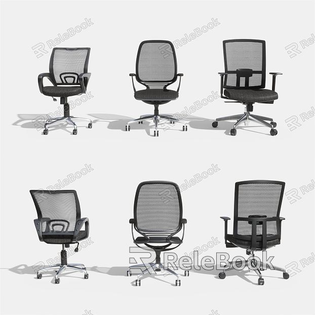 Modern office chair model