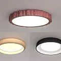 Decorative Modern Flush Mount Ceiling Light with Colorful Frames and Bright LED Lighting for Home Decor 3d model
