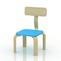 Jane European Children's Chair 3d model