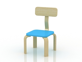 Jane European Children's Chair 3d model