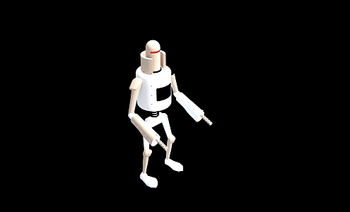 intelligent robot 3d model