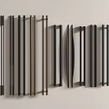 Various Modern Cabinet Handles With Different Metal Designs And Finishes