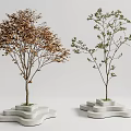 Modern Tree Landscape Tree 3d model