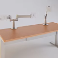 Modern gimbal computer screen gimbal 3d model
