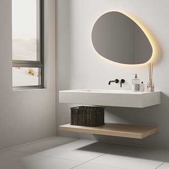 Modern LA CIVIDINA Washbasin 3d model