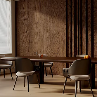 Modern table combination 3d model