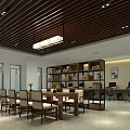 Spacious Fitness Gym Interior With Treadmills Billiard Table Mirrors Bright Lighting And Green Plants