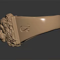 Elegant Gold Lion Head Ring Featuring Zodiac Symbol And Detailed Carving