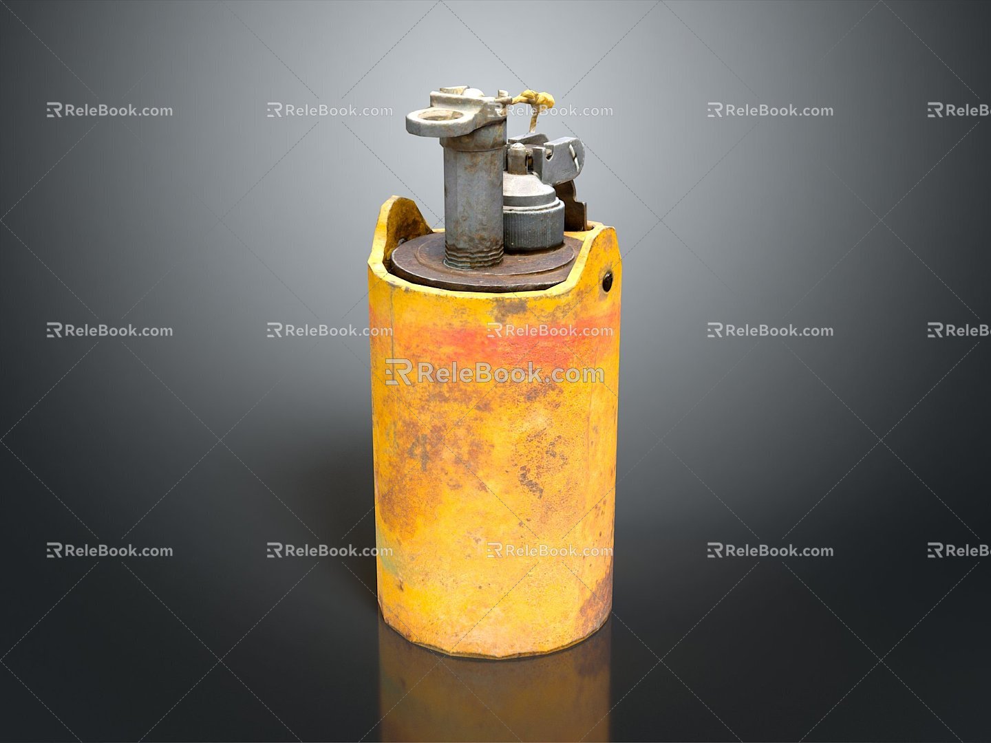 Lighter Mechanical Lighter Kerosene Lighter Windproof Lighter Realistic 3d model