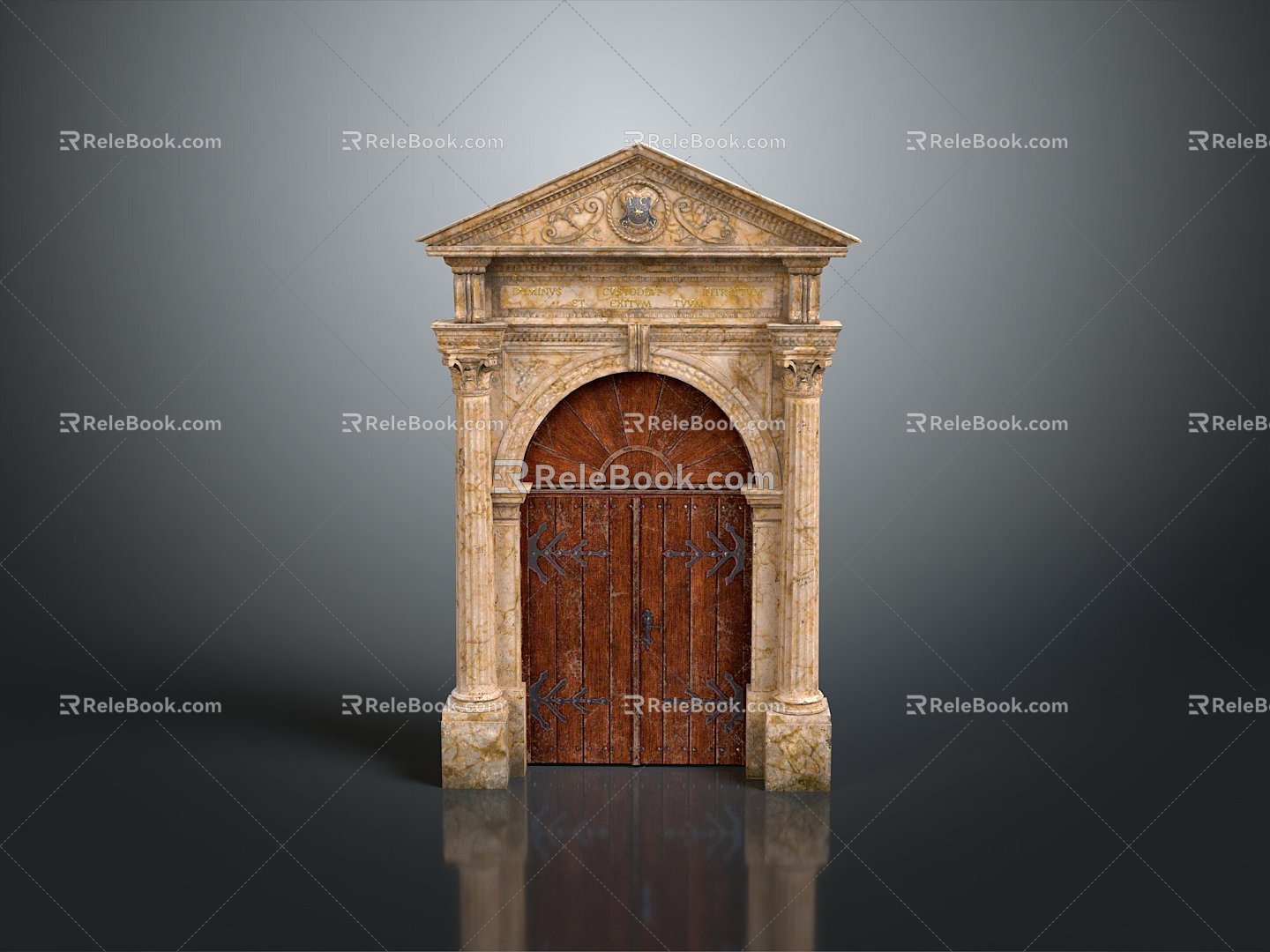 Ancient Building Door Ancient Building Door Chinese Style Door Antique Door Classical Door Chinese Style Door Chinese Style Entrance Traditional Door 3d model