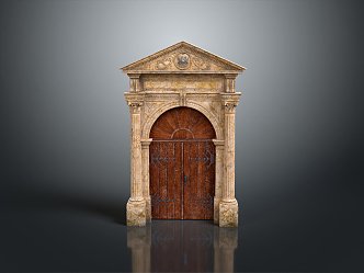 Ancient Building Door Ancient Building Door Chinese Style Door Antique Door Classical Door Chinese Style Door Chinese Style Entrance Traditional Door 3d model