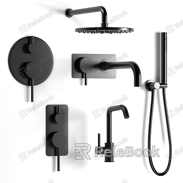 Modern Shower Head Shower Combination model