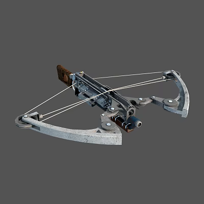 Modern mechanical crossbow 3d model Modern mechanical crossbow 3d model