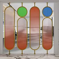 Screen partition 3d model