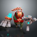 Humanoid robot robot science fiction robot robot industrial robot intelligent robot 3d model