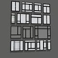 Various Modern Window Designs With Different Frame Styles And Glass Panels