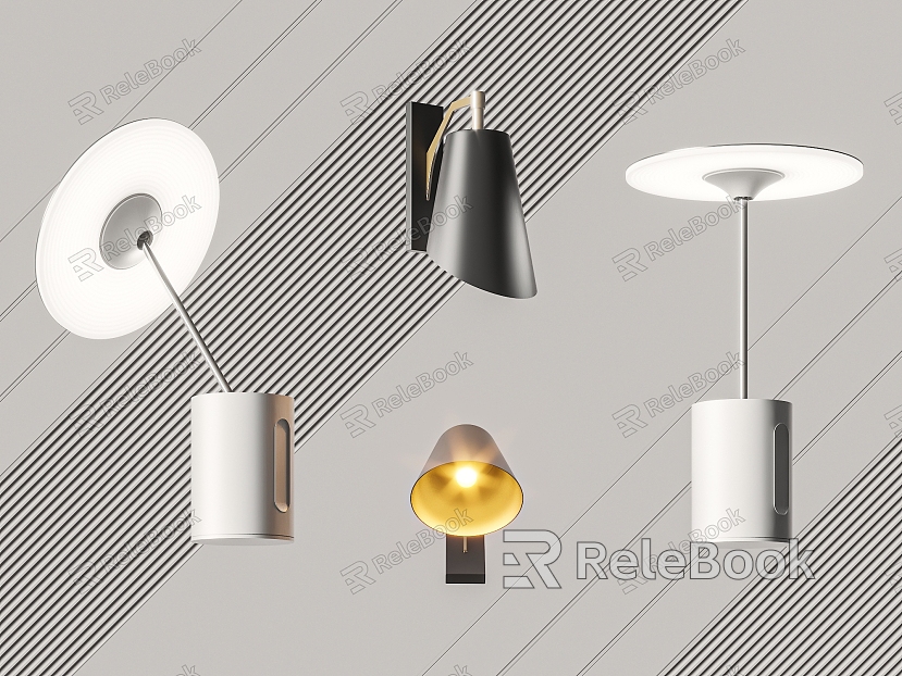 Modern table lamp model