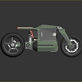 Motorcycle Two-wheeled Motorcycle Cross-country Motorcycle Road Race Motorcycle Motor Vehicle Transport 3d model