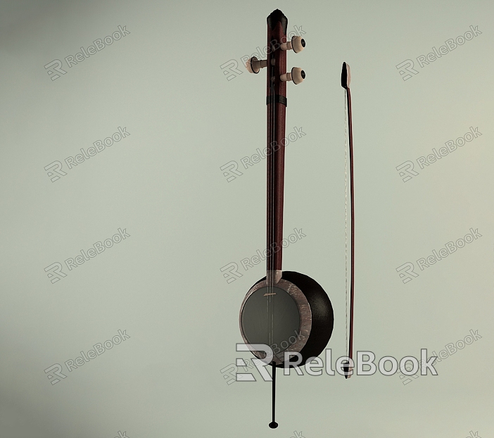 Bowed string instrument Kamancha model