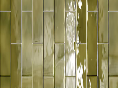Modern brick wall 3d model