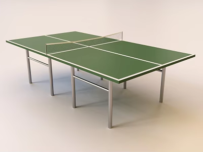 modern basketball court table tennis table basketball court 3d model