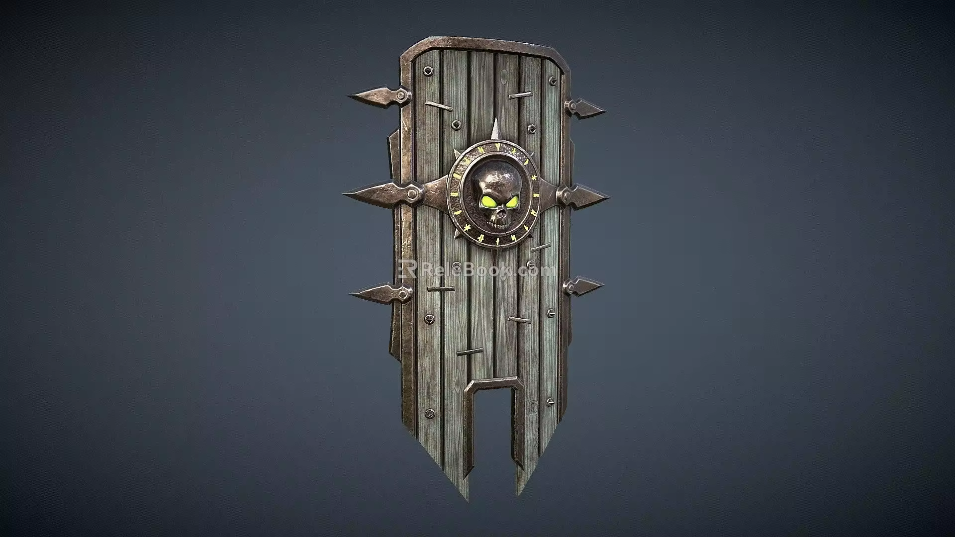 Undead Shield 3d model