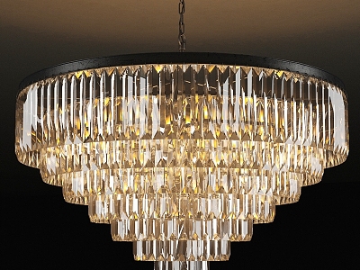 Crystal chandelier model