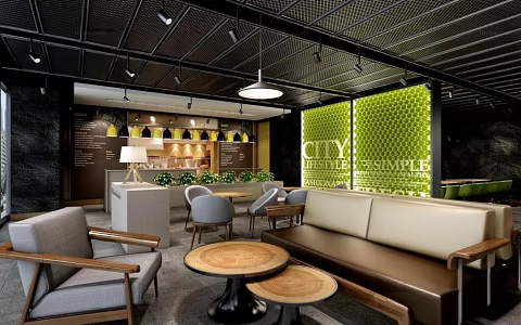 Restaurant 3d model