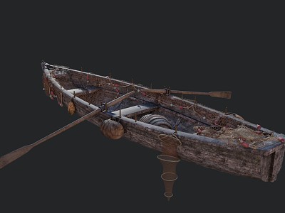 Chinese boat fishing boat model