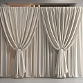 Modern Window Screen 3d model