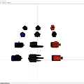 Various Industrial Equipment Collection With Motors Pumps Valves And Mechanical Parts
