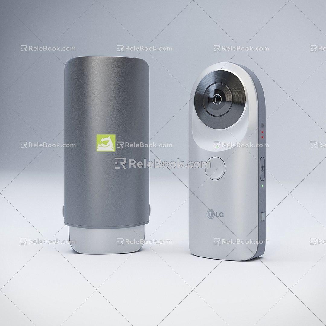 Modern camera surveillance 3d model