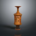 Intricately Carved Sculpture Vase With Classical Figure Patterns And Artistic Design