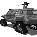 Modern Military Vehicle Military Vehicle Car 3d model