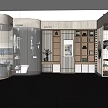 Panasonic Retail Store Modern Interior Design With Displayed Appliances Refrigerators TVs And Wooden Counter