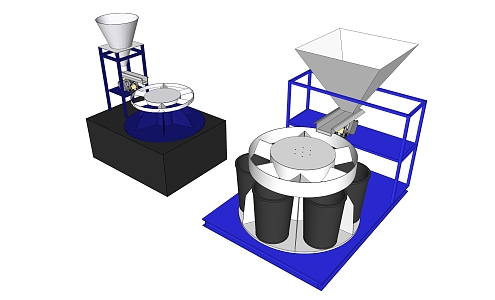 modern voltage divider rotary voltage divider machinery 3d model