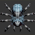 Robot Spider Robot Mecha Spider Science Fiction Spider Mechanical Spider Spider Battery Spider Tower Defense 3d model