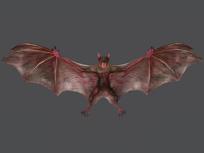 modern bat 3d model