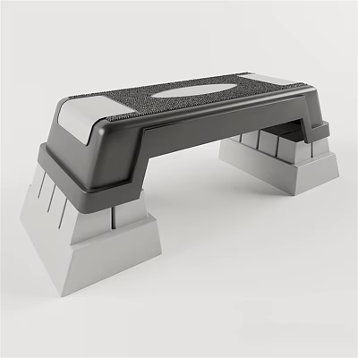 Fitness Step Equipment With Non Slip Surface And Stable Base For Home Gym Training 3d model