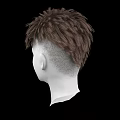 Elegant Jewelry Display On White Mannequin Head With Brown Short Hair