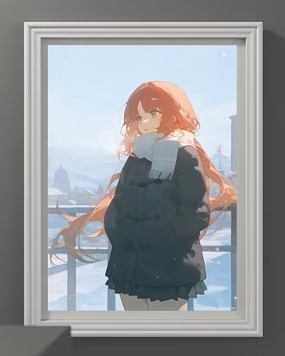 Decorative Painting Figure Painting Animal Painting Plant Painting Abstract Painting 3d model