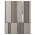 Modern Luxury Background Wall With Vertical Stripes And Gold Accents