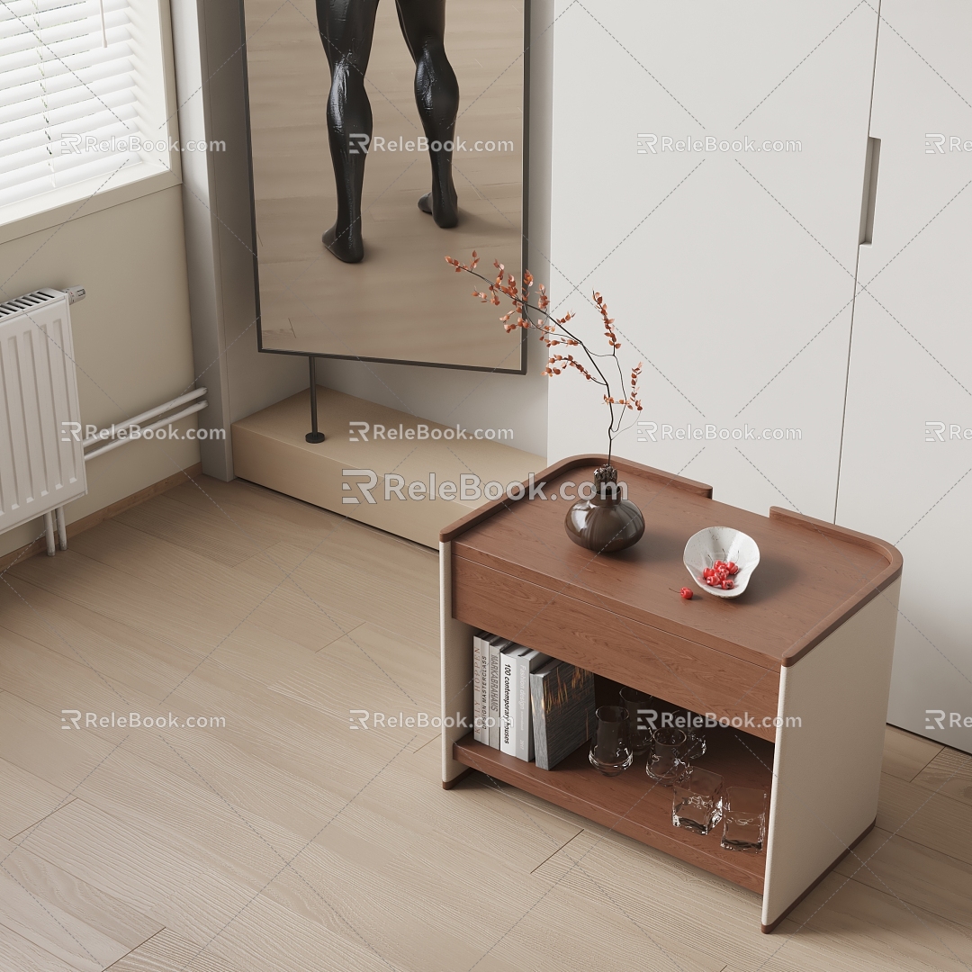 Silent sedes regia bedside table 3d model